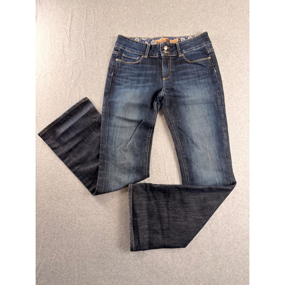 Paige Premium Denim Hidden Hills Bootcut Jeans Dark Wash Size 28